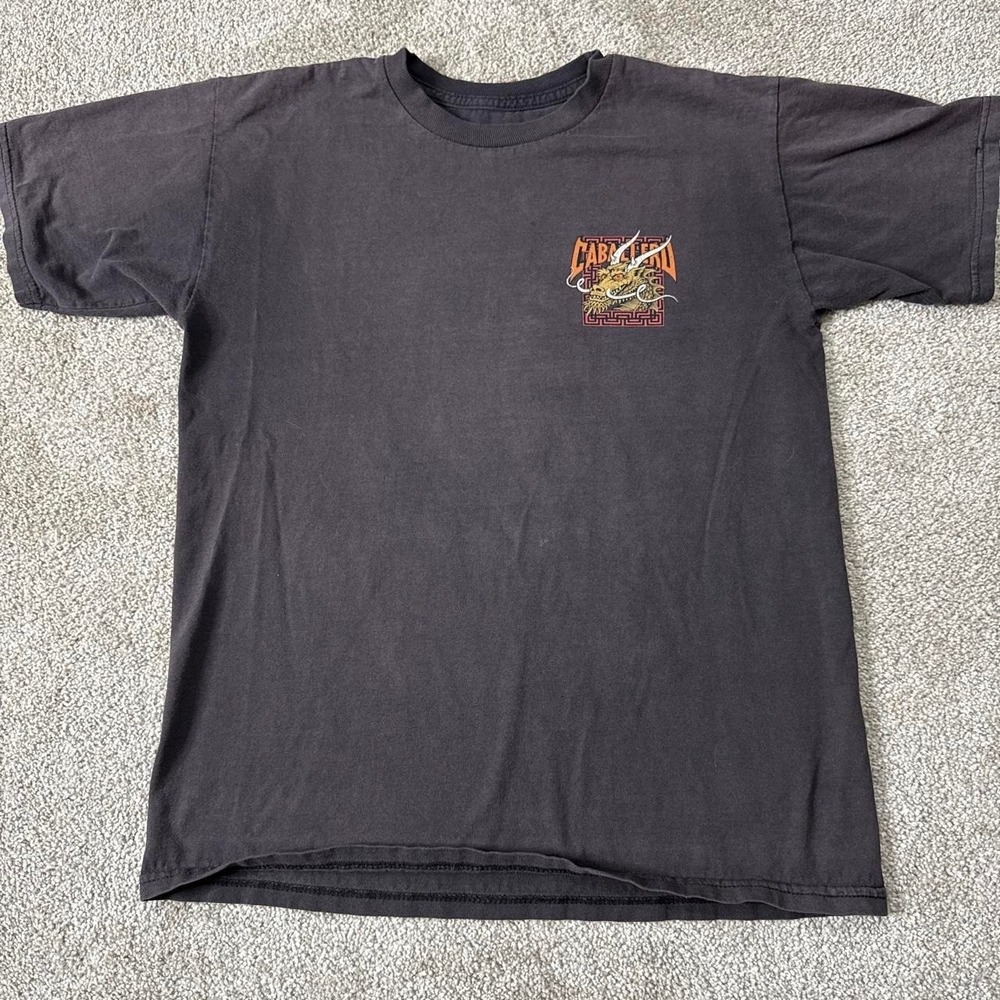 Powell Peralta Steve Caballero Faded Black Skateboard T-Shirt Small